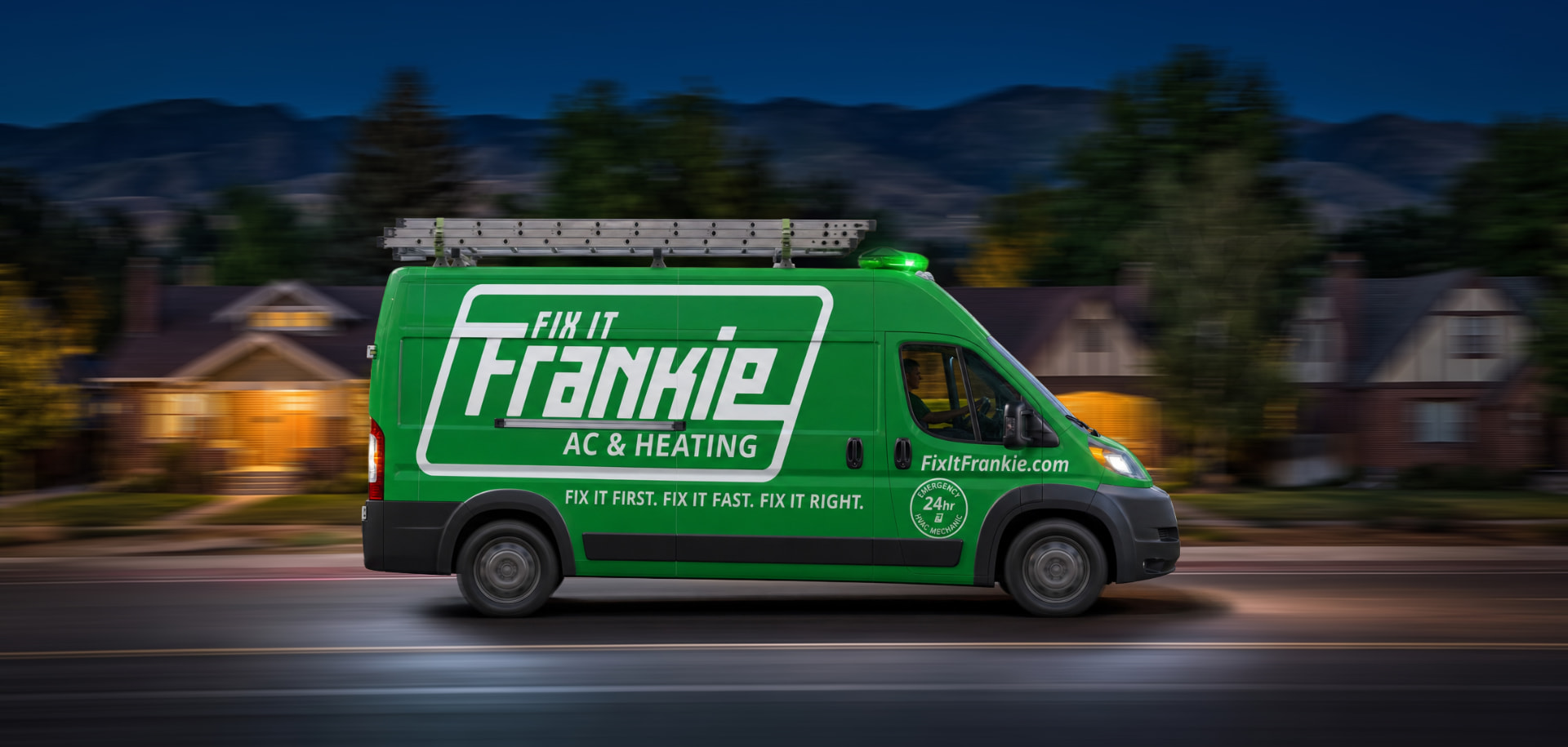Fix it Frankie fleet ready for a cold Boise night